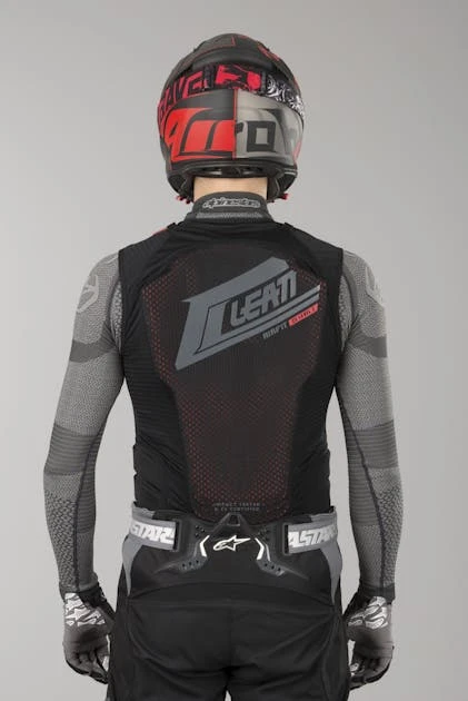 Gilet Paraschiena Leatt 3DF Nero 8 Gilet Paraschiena Leatt 3DF Nero - immagine 8