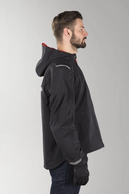 Giacca Antipioggia Macna Refuge Nero 7 Giacca Antipioggia Macna Refuge Nero - immagine 7