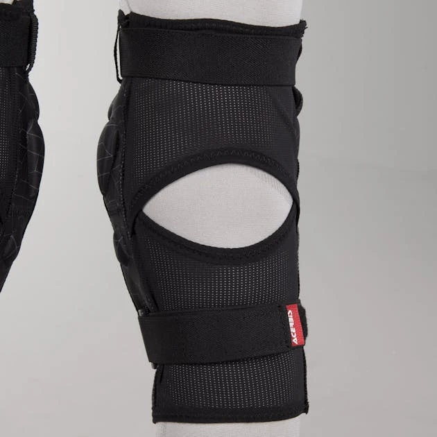 Ginocchiere Bambino Acerbis X-SoftNero-Rosso 6 Ginocchiere Bambino Acerbis X-SoftNero-Rosso - immagine 6