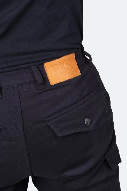 Pantaloni Cargo Moto Ride & Sons Rally Neri 8 Pantaloni Cargo Moto Ride & Sons Rally Neri - immagine 8