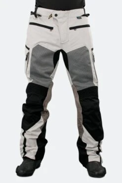 Pantaloni Rev'It! Cayenne Pro Lunghi Grigio Chiaro-Nero