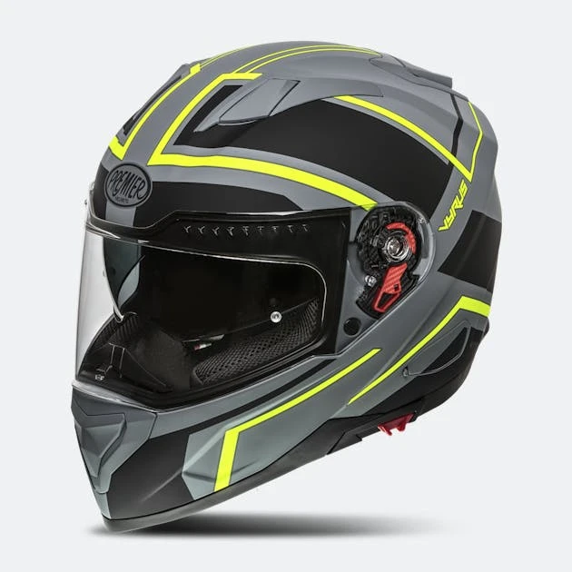 Premier® Casco Integrale Premier Vyrus ND Y Grey BM 1 Premier® Casco Integrale Premier Vyrus ND Y Grey BM