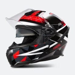 Casco Integrale O'Neal Challenger EXO V.23 Nero-Grigio-Rosso
