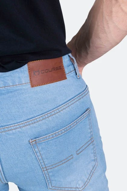 Jeans Moto Course Jones Straight/Regular Azzurri 9 Jeans Moto Course Jones Straight/Regular Azzurri - immagine 9