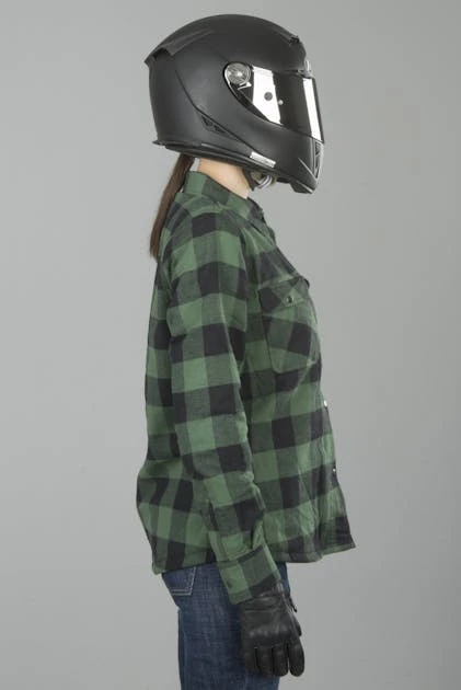 Sovracamicia Donna Course Rinforzata In Aramide Nero-Verde 6 Sovracamicia Donna Course Rinforzata In Aramide Nero-Verde - immagine 6