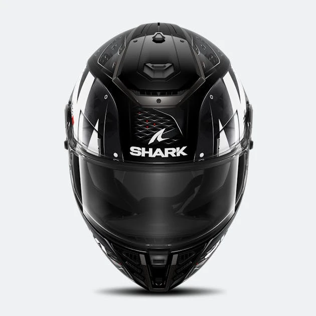 Casco Integrale Shark Spartan RS Stingrey Nero-Bianco-Antracite 3 Casco Integrale Shark Spartan RS Stingrey Nero-Bianco-Antracite - immagine 3