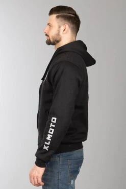 Felpa Con Cappuccio XLMOTO Rinforzata In Aramide Nero-Argento -Vendite LEATT 0e00853278ffb1cb613378fa8929bceeb61c3b4f 1 1513N HXLM W L 1 40