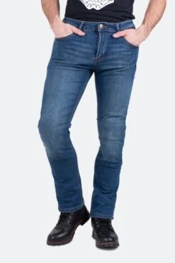 Jeans Moto Course Jones Straight/Regular Blu Scuro