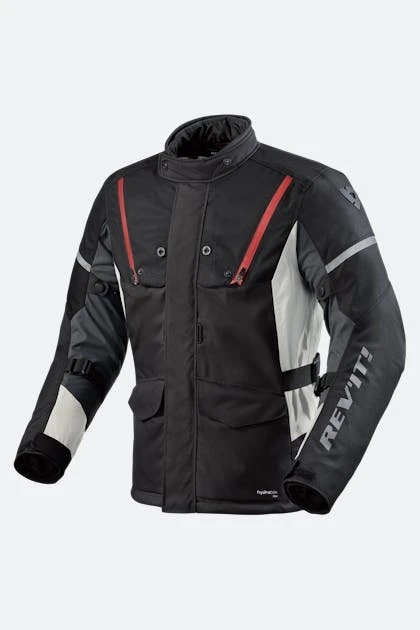 Giacca Moto Rev’it! Horizon 3 H2O Nero-Rosso 1 Giacca Moto Rev’it! Horizon 3 H2O Nero-Rosso
