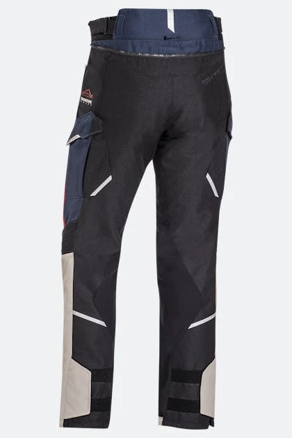 Pantaloni Moto Ixon Eddas Grege-Blu-Nero 2 Pantaloni Moto Ixon Eddas Grege-Blu-Nero - immagine 2