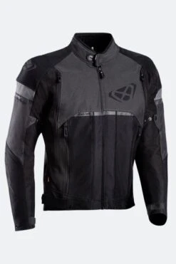 Giacca Moto Ixon Allroad Nero-Grigio