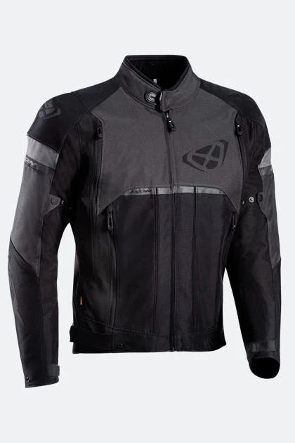 Giacca Moto Ixon Allroad Nero-Grigio 1 Giacca Moto Ixon Allroad Nero-Grigio