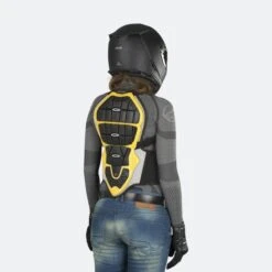 Paraschiena Donna SPIDI Warrior 140-160 Nero-Giallo