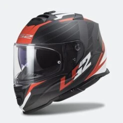 Casco Integrale LS2 FF800 Storm Nero-Rosso