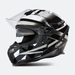 Casco Integrale O'Neal Challenger EXO V.23 Nero-Grigio-Bianco