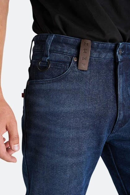 Jeans Moto Pando Moto Arnie Slim Blu 2 Jeans Moto Pando Moto Arnie Slim Blu - immagine 2