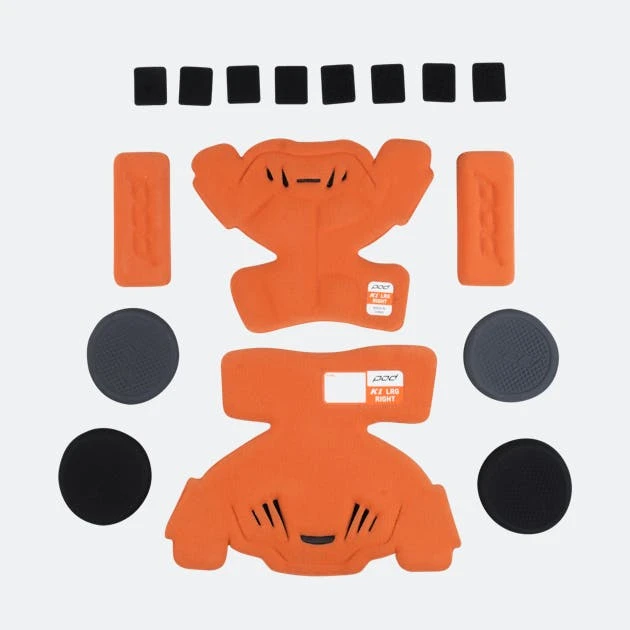 Ricambi Ginocchiera Bambino POD K1 MX Destra Arancio 1 Ricambi Ginocchiera Bambino POD K1 MX Destra Arancio