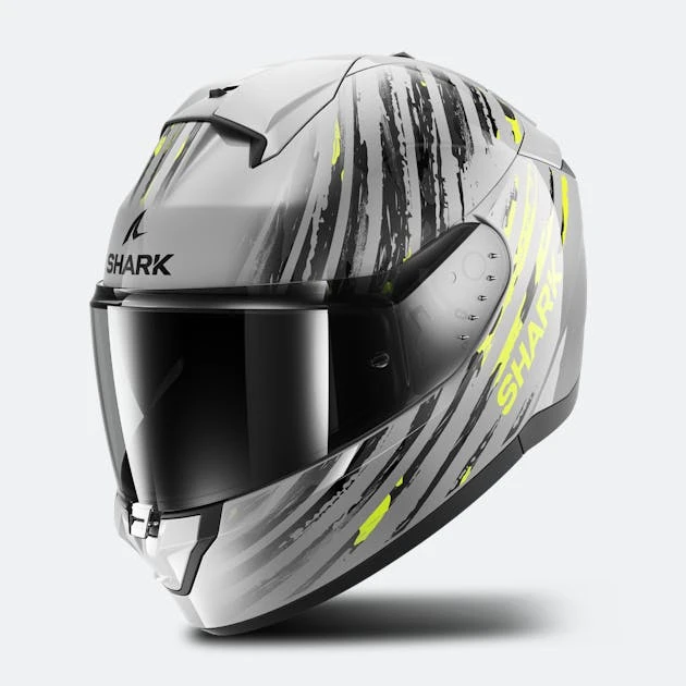 Casco Integrale Shark Ridill 2 Assya Argento-Antracite-Giallo 1 Casco Integrale Shark Ridill 2 Assya Argento-Antracite-Giallo