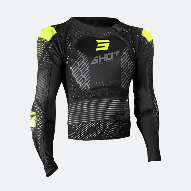 Giacca Protettiva Shot Airlight 2.0 Nero-Giallo 1 Giacca Protettiva Shot Airlight 2.0 Nero-Giallo