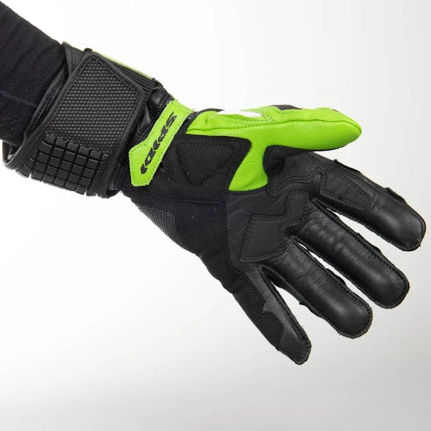 Guanti SPIDI Carbo 5 Nero-Verde 2 Guanti SPIDI Carbo 5 Nero-Verde - immagine 2