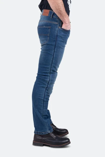 Jeans Moto Course Jones Straight/Regular Blu Scuro 4 Jeans Moto Course Jones Straight/Regular Blu Scuro - immagine 4