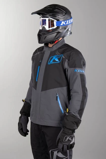 Giacca Klim Traverse Nero-Blu 4 Giacca Klim Traverse Nero-Blu - immagine 4