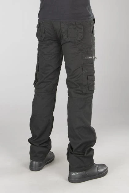 Pantaloni Moto Course Rinforzati In Aramide Loose Fit Neri 5 Pantaloni Moto Course Rinforzati In Aramide Loose Fit Neri - immagine 5