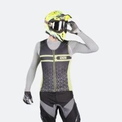 Gilet Protettivo IXS RS-20 Nero-Verde