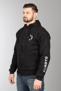 Felpa Con Cappuccio XLMOTO Rinforzata In Aramide Nero-Argento -Vendite LEATT 20895d46054a2fa96863a42835fb46aabb1cfb94 1 1513N HXLM W L 1 30