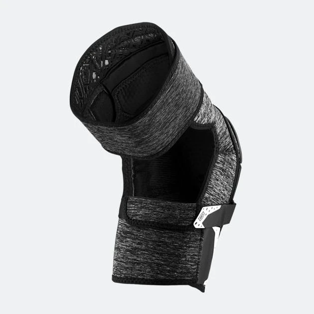 Ginocchiere 100% Fortis Ginocchiera Grigio-Nero 2 Ginocchiere 100% Fortis Ginocchiera Grigio-Nero - immagine 2