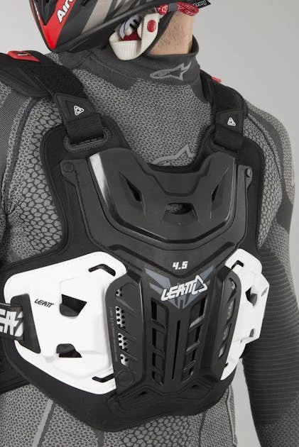 Pettorina Leatt 4.5 Nero 2 Pettorina Leatt 4.5 Nero - immagine 2