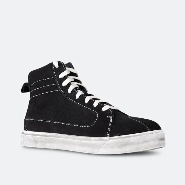 Scarpe Moto Ride & Sons Tracker Nere 2 Scarpe Moto Ride & Sons Tracker Nere - immagine 2