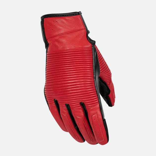 Guanti Moto Donna Rusty Stitches Stella Rosso-Nero 1 Guanti Moto Donna Rusty Stitches Stella Rosso-Nero