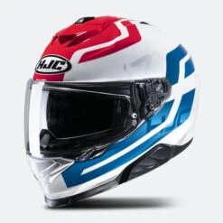 Casco Integrale HJC I71 Enta Bianco-Rosso-Blu