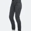 Jeans Moto Donna Dainese Denim Slim Neri