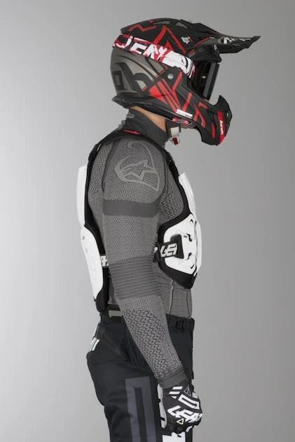 Pettorina Leatt 4.5 Bianco 4 Pettorina Leatt 4.5 Bianco - immagine 4