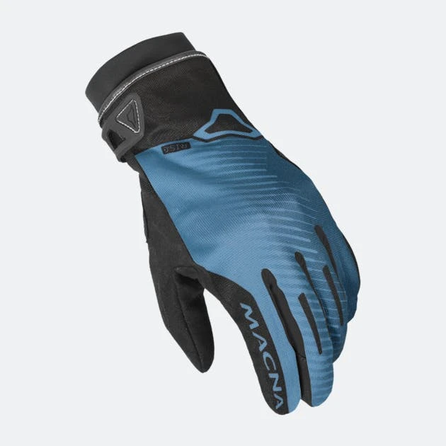 Guanti Moto Macna Crew RTX Blu-Nero 1 Guanti Moto Macna Crew RTX Blu-Nero