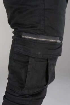 Pantaloni Cargo Moto Course Caféman Rinforzati In Aramide Tapered Fit Neri -Vendite LEATT 285181e88ac5ac5ac5fb0be0aa794f6d333072a6 1 Pia 120786 1 60