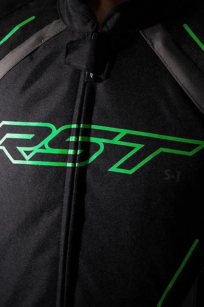 Giacca Moto RST S-1 Nero-Grigio-Verde 2 Giacca Moto RST S-1 Nero-Grigio-Verde - immagine 2