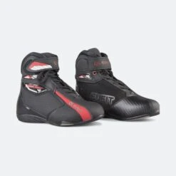 Scarpe Moto Eleveit T Sport Nero-Rosso