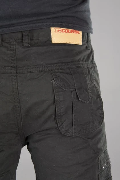 Pantaloni Moto Course Rinforzati In Aramide Loose Fit Neri 9 Pantaloni Moto Course Rinforzati In Aramide Loose Fit Neri - immagine 9