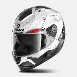 Casco Integrale Shark Ridill 1.2 Mecca Bianco-Nero-Rosso -Vendite LEATT 2ba76c5dc30cffdec69f124ac61fcc33f8d029c9 2 PIA 192905 0 60