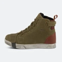 Scarpe Moto Segura Pixel Cachi-Marrone