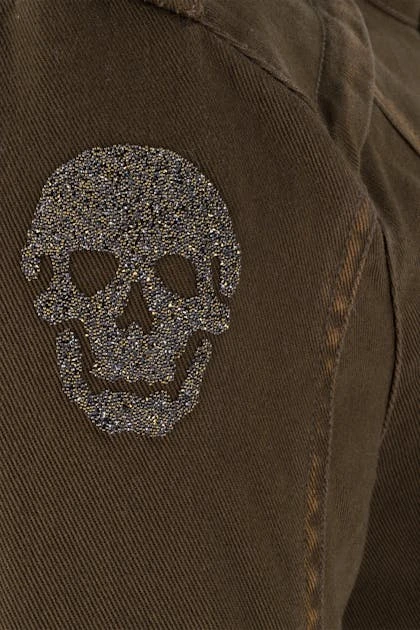 Giacca Moto Donna Segura Lady Jewel Crystal Cachi 4 Giacca Moto Donna Segura Lady Jewel Crystal Cachi - immagine 4