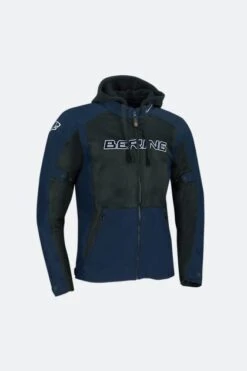 Felpa Moto Bering Spirit Nero-Blu