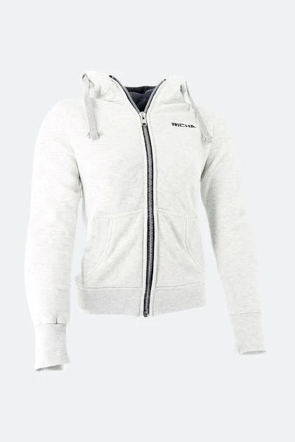 Felpa Moto Donna Richa Titan Grigia 1 Felpa Moto Donna Richa Titan Grigia