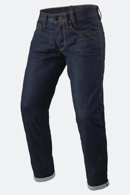 Pantaloni Moto Rev’It! Lewis Selvedge TF Blu Scuro 1 Pantaloni Moto Rev’It! Lewis Selvedge TF Blu Scuro