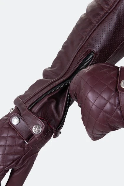 Giacca Moto Ride & Sons Getaway Oxblood 7 Giacca Moto Ride & Sons Getaway Oxblood - immagine 7