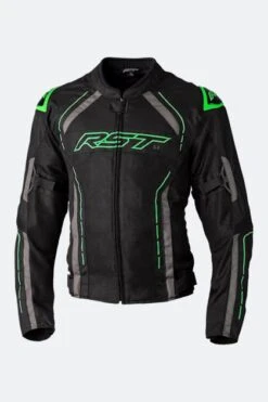 Giacca Moto RST S1 Mesh Verde Neon