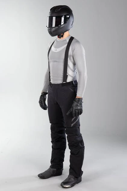 Pantaloni Richa Touring C-Change Lunghi Nero 2 Pantaloni Richa Touring C-Change Lunghi Nero - immagine 2